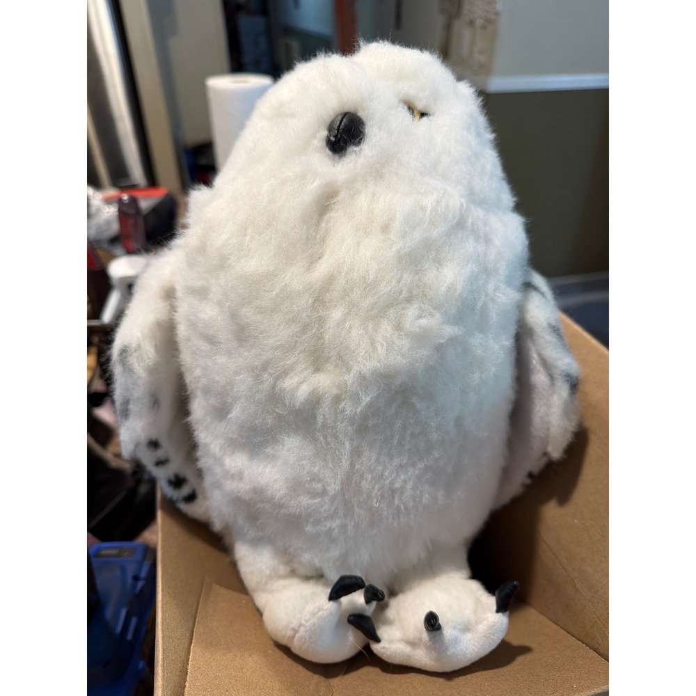 The Noble Collection Harry Potter Hedwig Snowy Owl Plush 14" Wizarding World